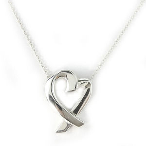 Tiffany & Co Tiffany & Co Loving Heart Silver 925 Necklace Metal Necklace